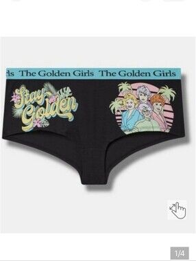 🆕️🌴GOLDEN GIRLS COTTON MID RISE BOYSHORT PANTIES🌴